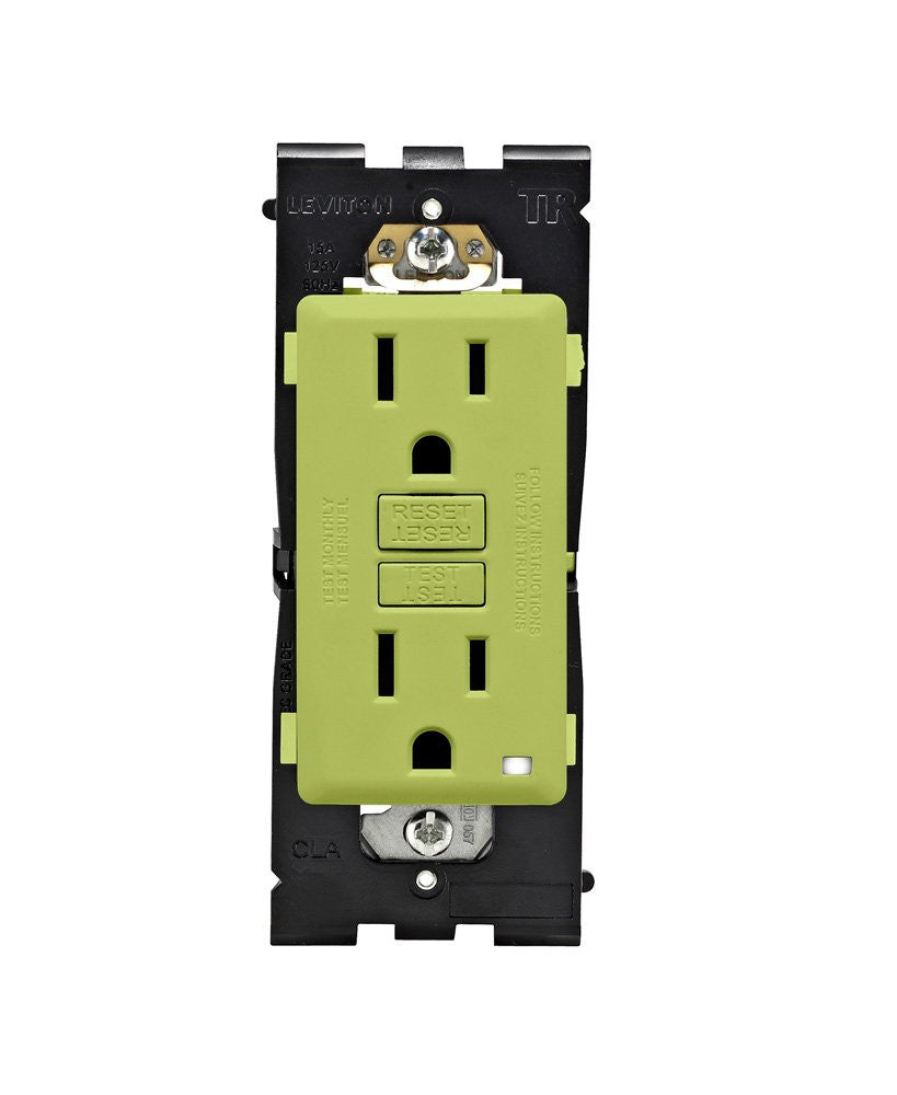 Renu 15-Amp Self-Test Tamper-Resistant GFCI Outlet, RGF15 - Leviton - 1