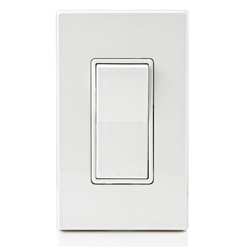 Decora Rocker 3-Way AC Quiet Switch, Self-grounding, 5603-P2 – Leviton