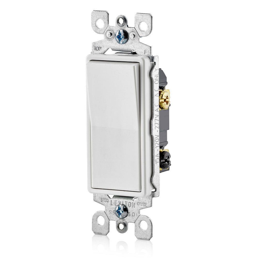 Decora Antimicrobial Rocker 3-Way Switch, 5603-2AW