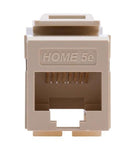 Home 5e Snap-In Connector, T568A Wiring, Available in 7 Colors, 5EHOM - Leviton - 5