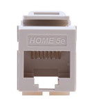 Home 5e Snap-In Connector, T568A Wiring, Available in 7 Colors, 5EHOM - Leviton - 6