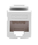 Home 5e Snap-In Connector, T568A Wiring, Available in 7 Colors, 5EHOM - Leviton - 7