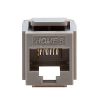 Home 6 Snap-In Connector, T568A Wiring, Available in 7 Colors, 61HOM - Leviton - 5