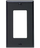 1-Gang Decora/GFCI Device Decora Wall Plate, Standard Size, Thermoset, Device Mount, 80401 - Leviton - 6