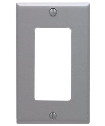 Leviton® Decora® 80423-T Standard Size Wallplate, 5 Gangs, 4.5 In H X 9.99 In W, Thermoset - Foto 7