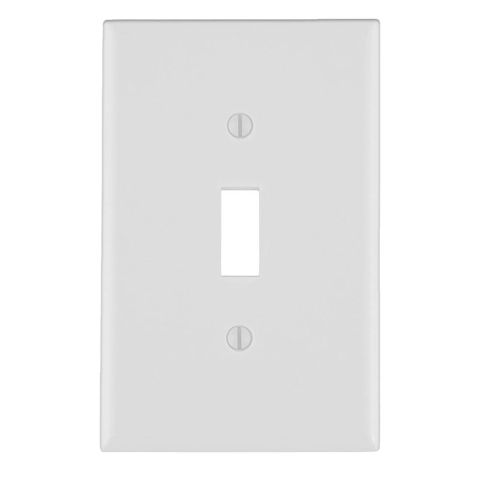 1-Gang Antimicrobial Toggle Wallplate, 88001-2AW