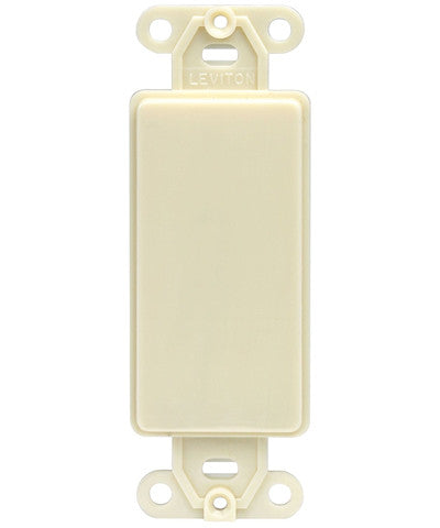 Leviton 80414 Brown Plate Blank Adapter