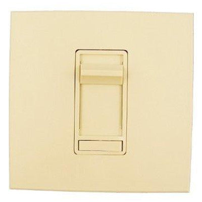 Architectural Slide Fluorescent Dimmer, 120 VAC, Decora Frame, For 6 to 30 Rapid Start 40W Lamps, Ivory, 86678-1I - Leviton