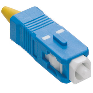 Fast-Cure SC Fiber Optic Connector (Blue), OS2 (Singlemode), for 900µm and 3mm application, 49990-SSC