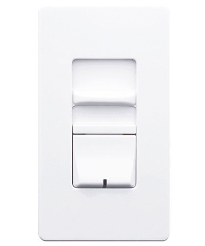 Renoir II Slide Preset Master, thin heat sink, Fluorescent, Load Type: Lutron 3-Wire, AWSMT-HBW