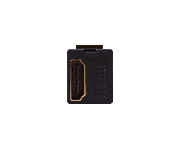 40734-CVW - S-Video Feedthrough QuickPort Connector in White