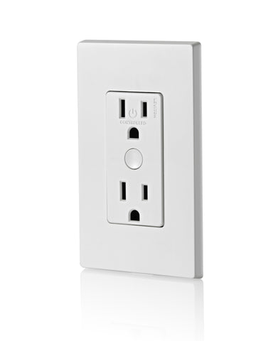 Decora Smart Wi-FI Outdoor Plug-In, Weather Resistant, D215O-1RE – Leviton