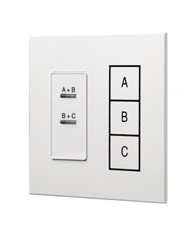 Dimensions Combine Station, 3 Rooms with 2 Movable Walls, White, D42CS-2W - Leviton