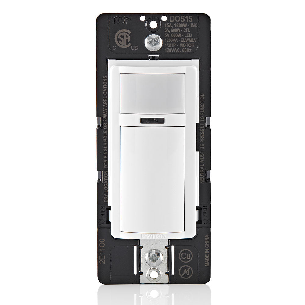 Decora Occupancy Motion Sensor Light Switch Auto On 15A Residential decora-occupancy-motion-sensor-light-switch-auto-on-15a-residential
