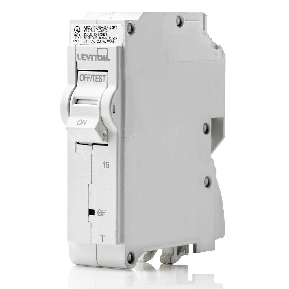 15A 1-Pole GFPE Branch Circuit Breaker, LB115-EPT