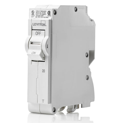 20A 1-Pole Standard Thermal Magnetic Branch Circuit Breaker, LB120-T
