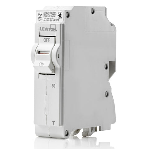 30A 1-Pole Standard Thermal Magnetic Branch Circuit Breaker, LB130-T