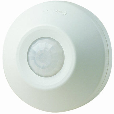 Self-Contained Ceiling-Mount Occupancy Sensor and Switching Relay, 1000-Watt, 120 Volt, ODC0S-I1W - Leviton