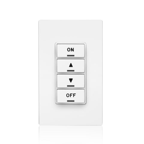 Keypad, 4 Button, ON/OFF, Controller for use with Provolt™ Room Controllers (PRC), PLVSW-4LW