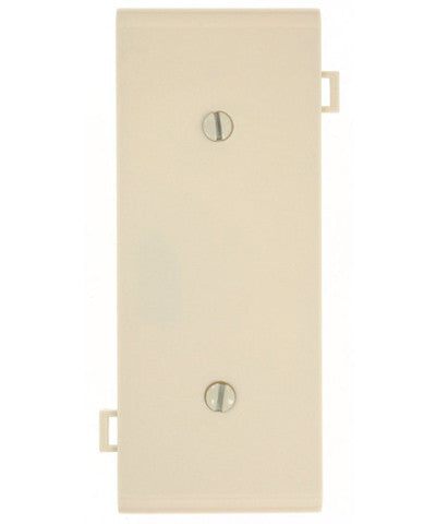Sectional Wall Plate Blank Strapmount Opening Center Panel, Light Almond, PSC14-T - Leviton