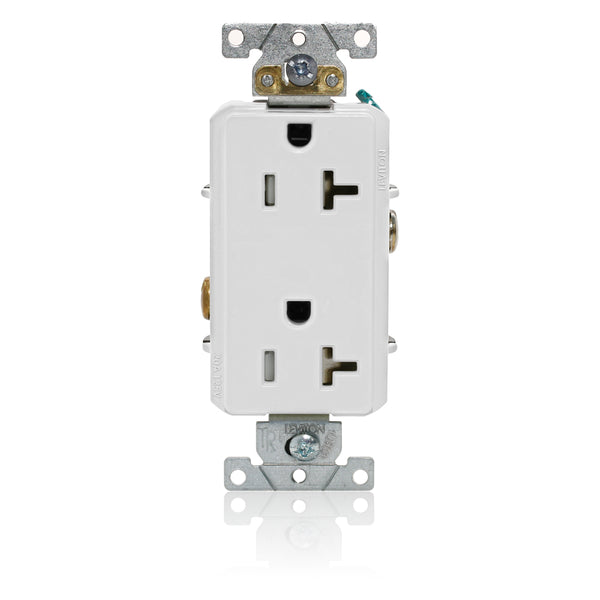 Dual Controlled 20-amp Receptacle, White, Load Controllers, Digital  Lighting Management