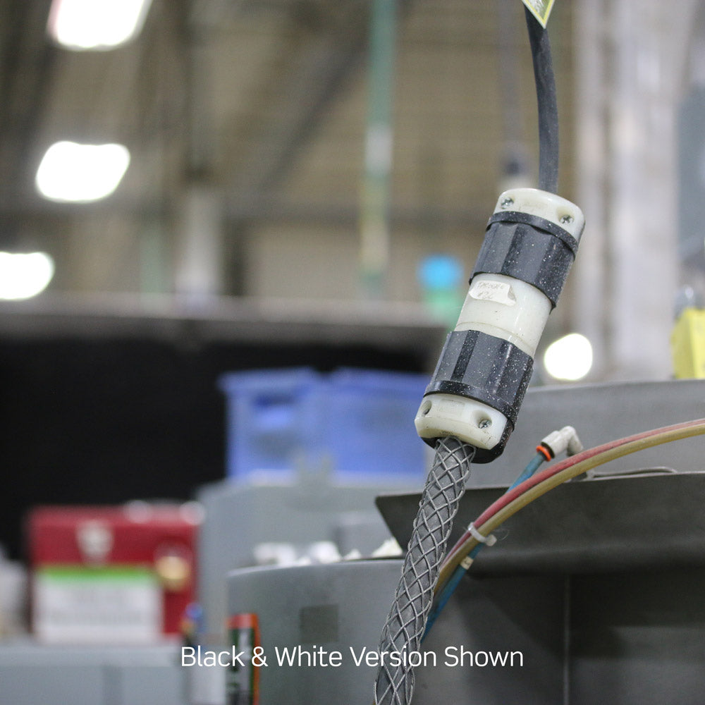 Locking Plug, 20 Amp, 347 Volt, Industrial Grade, Black & White, 3721 ...